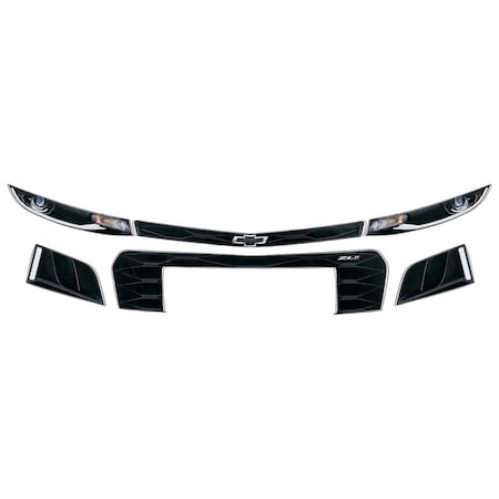 Allstar Performance Camaro Stanless Steel Decal Kit for 2019 Short Chevrolet Track ALL23044